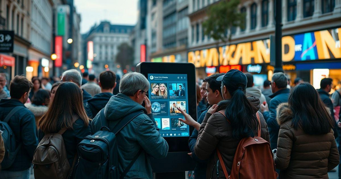 Totem pessoa: Como essa tecnologia transforma a interação em espaços públicos