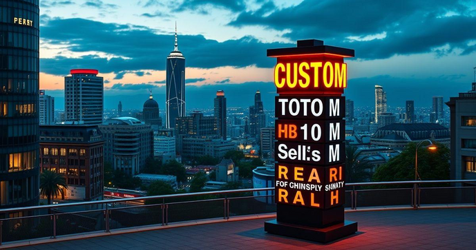Totem Personalizado: Faça o Seu Hoje Mesmo