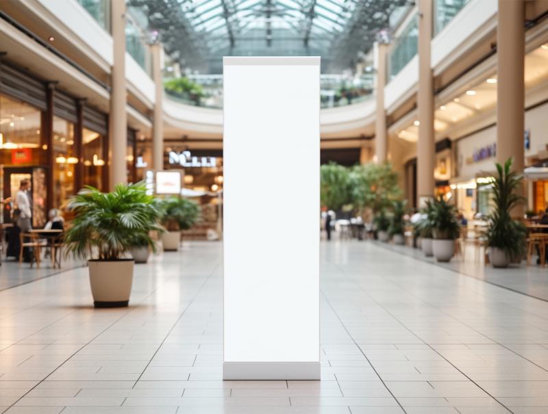 Totem Personalizado Tamanho Real: Destaque sua Marca