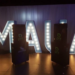 Totem de pvc para eventos